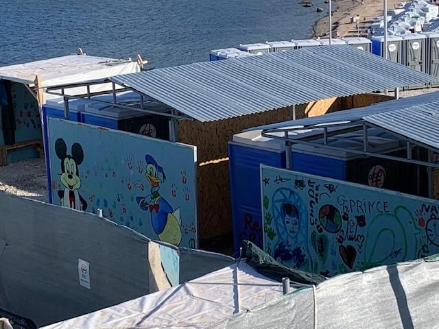Project WASH - improving hygiene facilities in the temporary facility on Lesvos