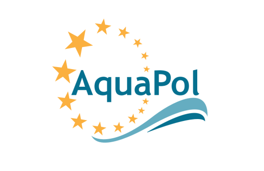 Image displays logo of aquapol