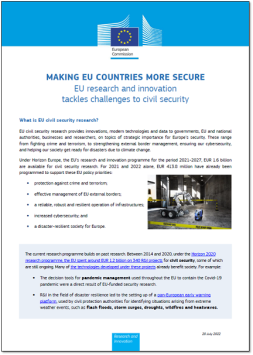 DG HOME releases factsheet on the importance of security research