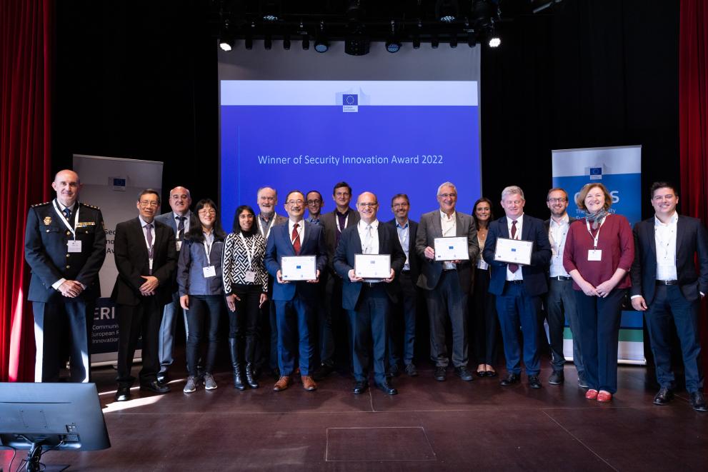 Awards for innovative projects in civil security presented by DG HOME