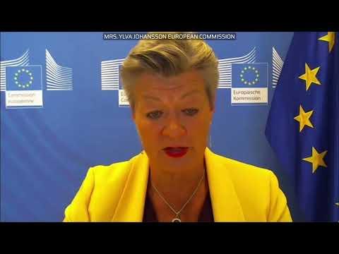 Commissioner Ylva Johansson at the European Migration Forum