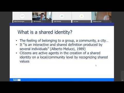 RAN Webinar on Preventing Polarisation by Creating a Shared Identity