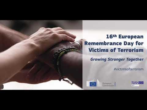 The 16th European Remembrance Day for Victims of Terrorism