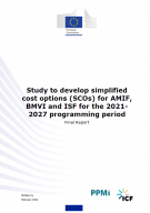 Study to develop simplified cost options for AMIF BMVI and ISF for the 2021-2027 programming period