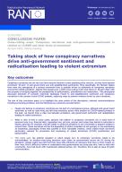 Cross-cutting event Conspiracy narratives and anti-government sentiments in relation to (V)RWE and other forms of extremism cover