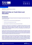 RAN Activities on Youth Work and Education cover