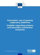 Extremists’ use of gaming (adjacent) platforms cover
