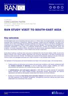RAN STUDY VISIT TO SOUTH-EAST ASIA Cover