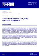 Youth Participation in P/CVE for Local Authorities cover