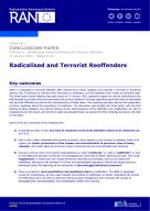 Radicalised and Terrorist Reoffenders cover