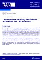 RAN C&N The Impact of Conspiracy Narratives on Violent RWE and LWE Narratives cover