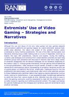 RAN C&N Extremists’ Use of Video Gaming – Strategies and Narratives cover
