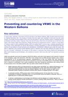 Preventing and countering VRWE in the Western Balkans cover