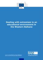 Dealing with extremism in an educational environment in the Western Balkans cover