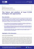 The future and position of local P/CVE strategies and approaches cover