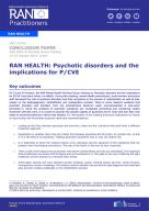 Psychotic disorders and the implications for P/CVE cover