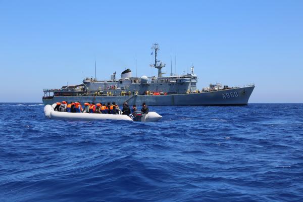 Operations Triton and Poseidon 2015 by Frontex in the Mediterranean