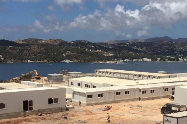 Island of Leros – installation of accommodation units in the new reception centre