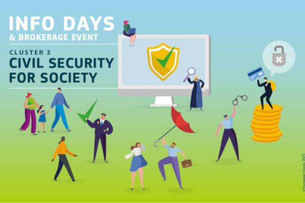 Info Days for Horizon Europe Cluster 3 (Civil Security for Society) on 27-28 June 2023