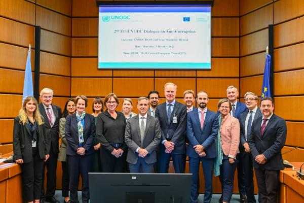 EU and UNODC meet for 2nd Anti-Corruption Dialogue